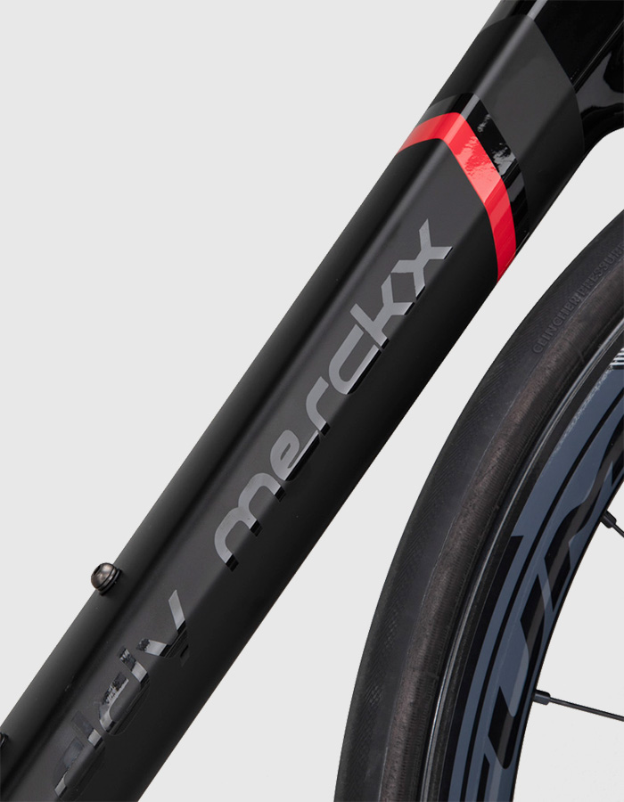 Merckx frame detail - Racing bikes of 2021