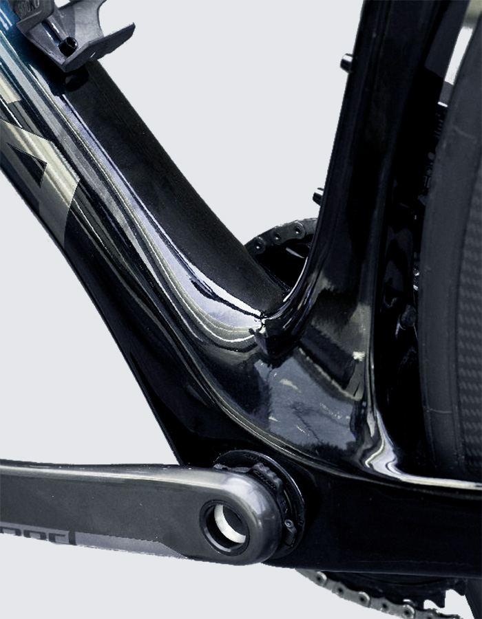 Orbea Orca crank box detail - Racing bikes of 2021